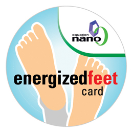 Energised Feet Card
